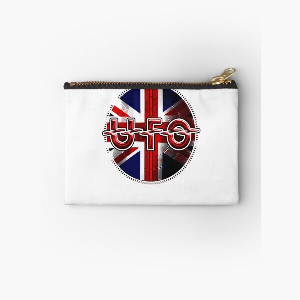 Item preview, Red Metallic Letters Over Circular British Flag Pattern designed and sold by Chibicharm's.