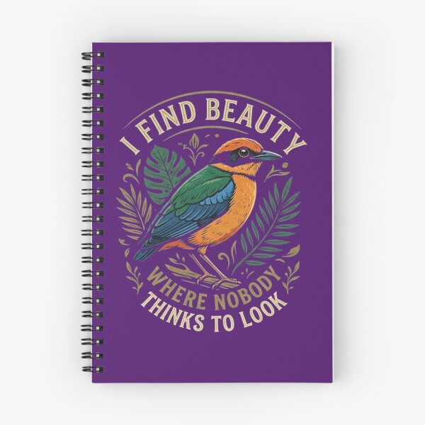 Item preview, Hooded Pitta I Find Beauty Where Nobody Thinks To Look designed and sold by Max Store.