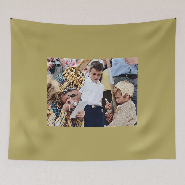 Item preview, Elizabeth Taylor with Her Kids on Cleopatra Set designed and sold by CMooreWorx.