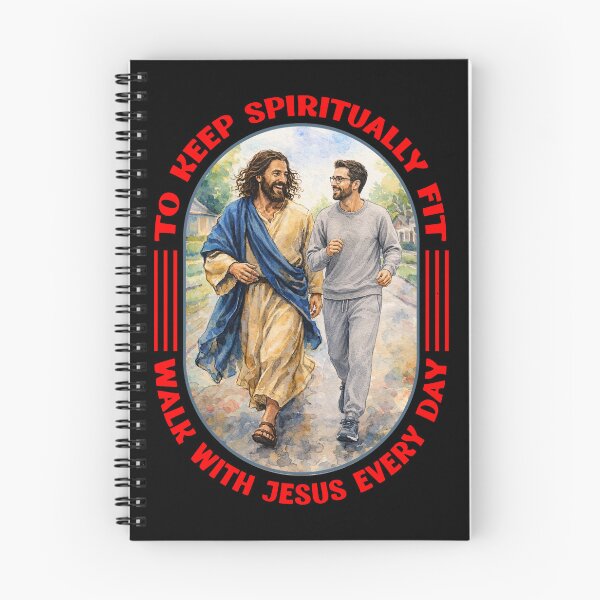 Item preview, Walk With Jesus - Man designed and sold by Lion and Lamb Design.