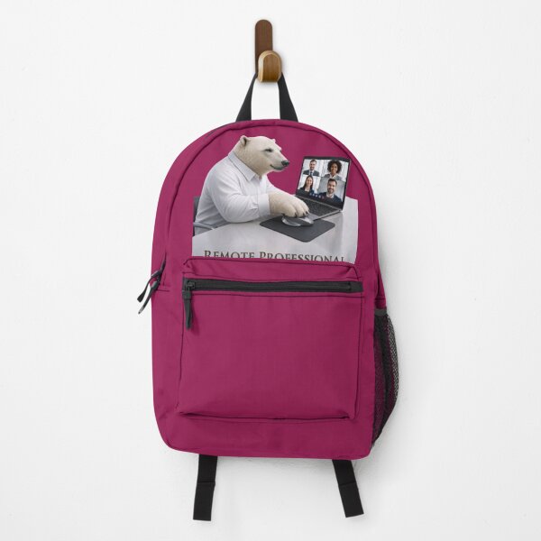Item preview, Corporate Polar Bear Working Remotely designed and sold by Northern Glow Art.