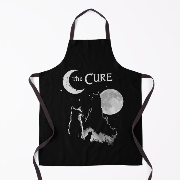 Item preview, Black Cats Sitting In Front Of Spooky Castle Under Full Moon designed and sold by Chibicharm's.