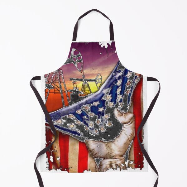 Item preview, Oilfield Us Flag Hand Grab American Oilfield Lover_1 designed and sold by OMO MOMO.