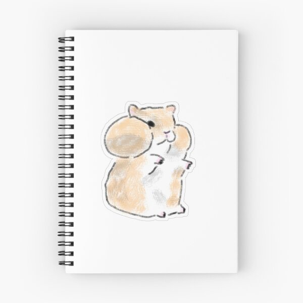 Item preview, Chubby Hamster with Stuffed Cheek Pouches designed and sold by raun.draw.