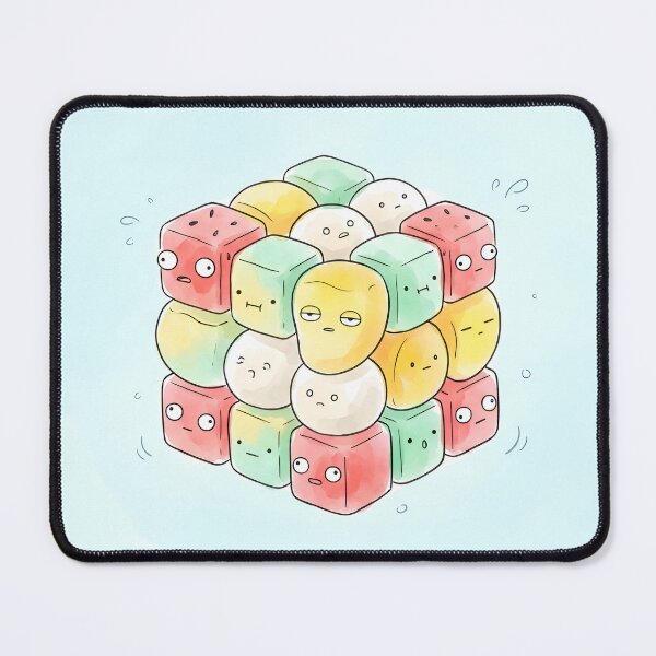 Item preview, Cute Fruit Punch Chunks Kawaii Summer Dessert designed and sold by DuckOddity.