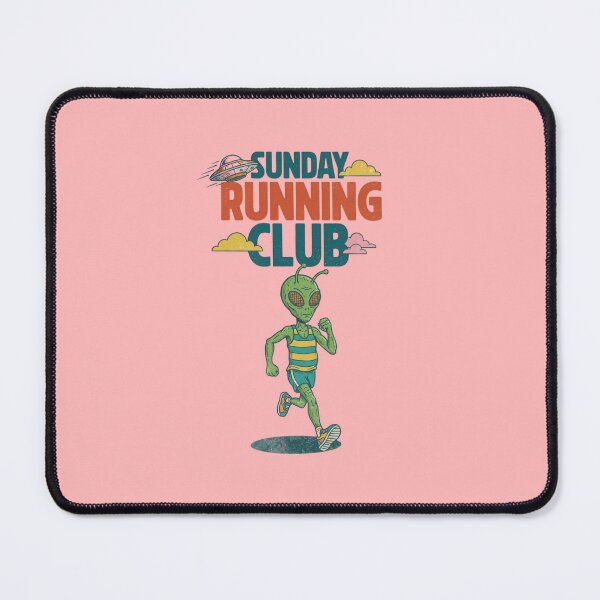 Item preview, Sunday Running Club - Cyber Alien Runner V2 designed and sold by creativerooney.
