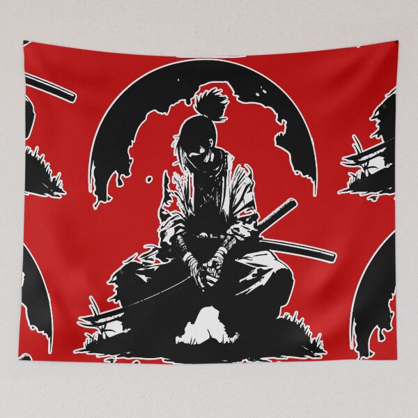 Item preview, Half Moon Samurai designed and sold by RichardRags.