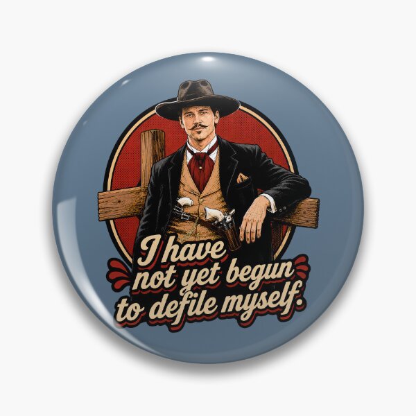 Item preview, Doc Holliday Western Quotes Vintage Gunslinger Graphic Collection designed and sold by PinUpPizzazz.