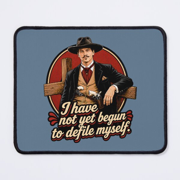 Item preview, Doc Holliday Western Quotes Vintage Gunslinger Graphic Collection designed and sold by PinUpPizzazz.
