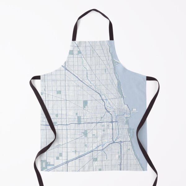 Item preview, Chicago Minimalist Map United States designed and sold by BoringClothes .