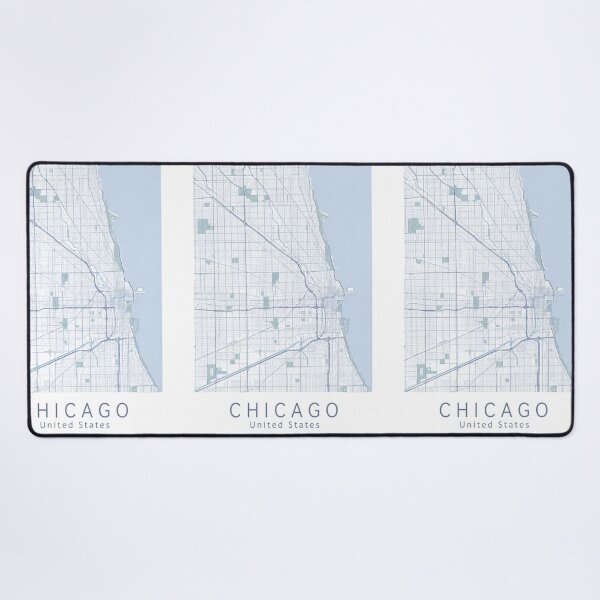 Item preview, Chicago Minimalist Map United States designed and sold by BoringClothes .