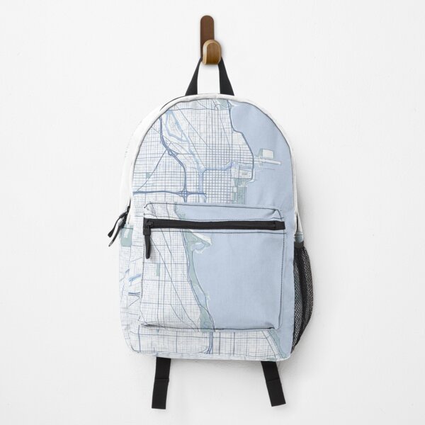 Item preview, Chicago Minimalist Map United States designed and sold by BoringClothes .