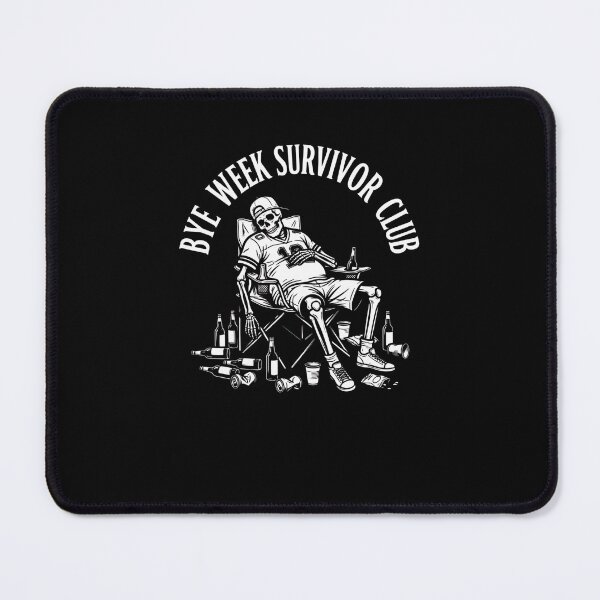 Item preview, Bye Week Survivor Skeleton Relaxing Gridiron designed and sold by snowry.