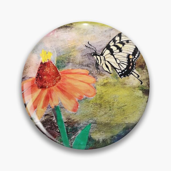 Item preview, Swallowtail on Cornflower designed and sold by LINAJAMISON.