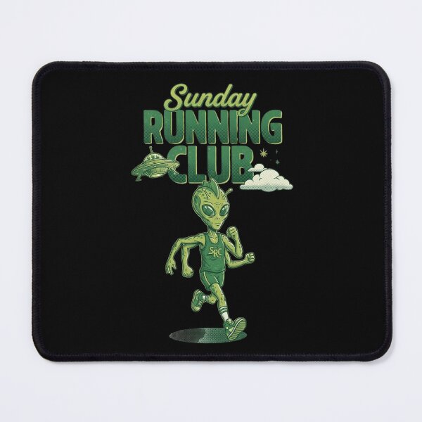 Item preview, Sunday Running Club - Cyber Alien Runner V3 designed and sold by creativerooney.