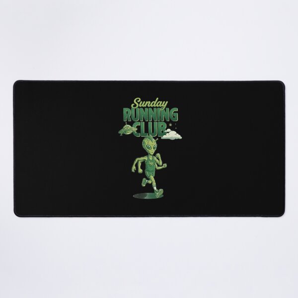 Item preview, Sunday Running Club - Cyber Alien Runner V3 designed and sold by creativerooney.