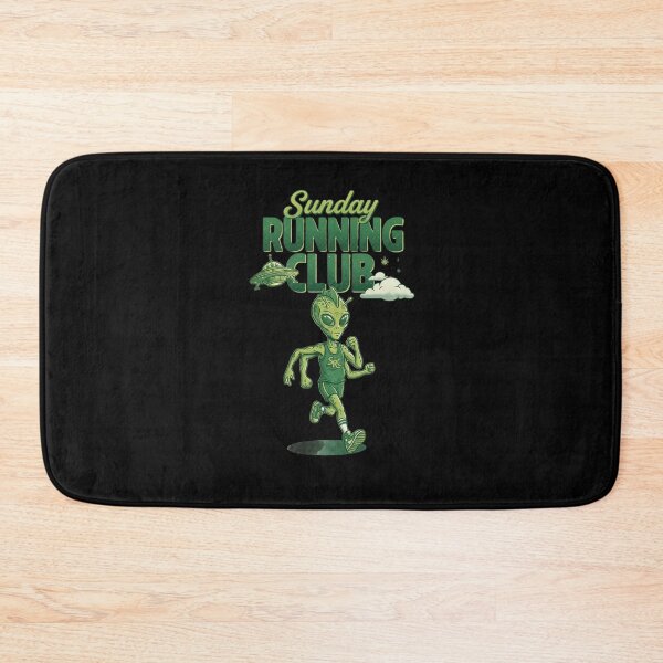 Item preview, Sunday Running Club - Cyber Alien Runner V3 designed and sold by creativerooney.