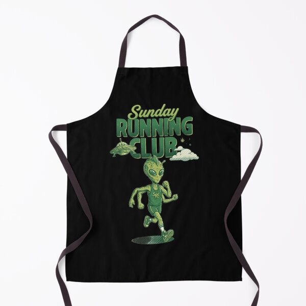 Item preview, Sunday Running Club - Cyber Alien Runner V3 designed and sold by creativerooney.