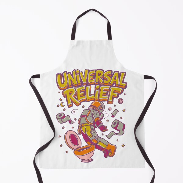 Item preview, Universal Relief Astronaut Bathroom Humor designed and sold by ExclusiveThink.