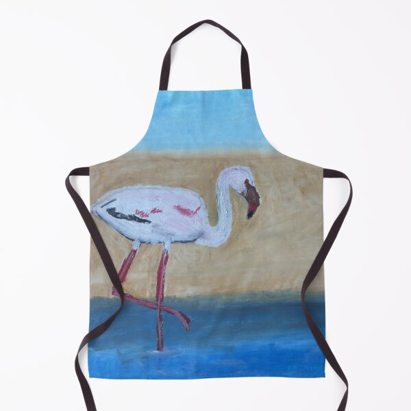 Item preview, Lesser Flamingo designed and sold by woodland-towers.