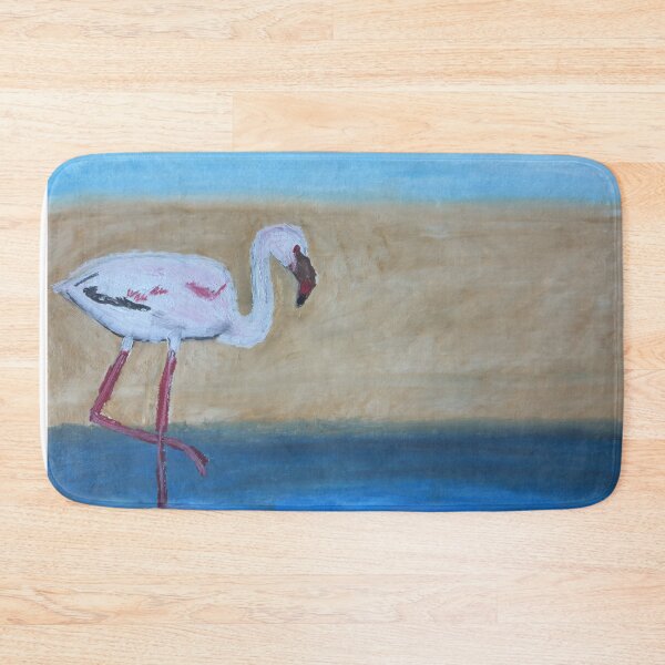 Item preview, Lesser Flamingo designed and sold by woodland-towers.