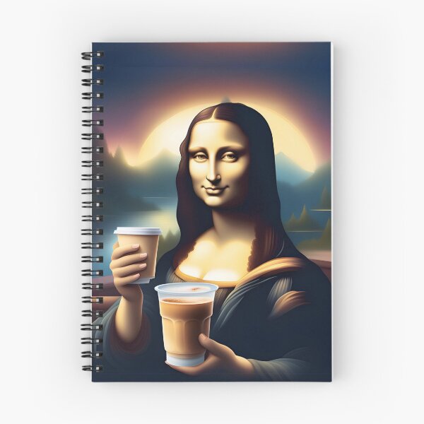 Item preview, Mona Lisa With Coffee  designed and sold by ICANTWithoutCOFFEE.