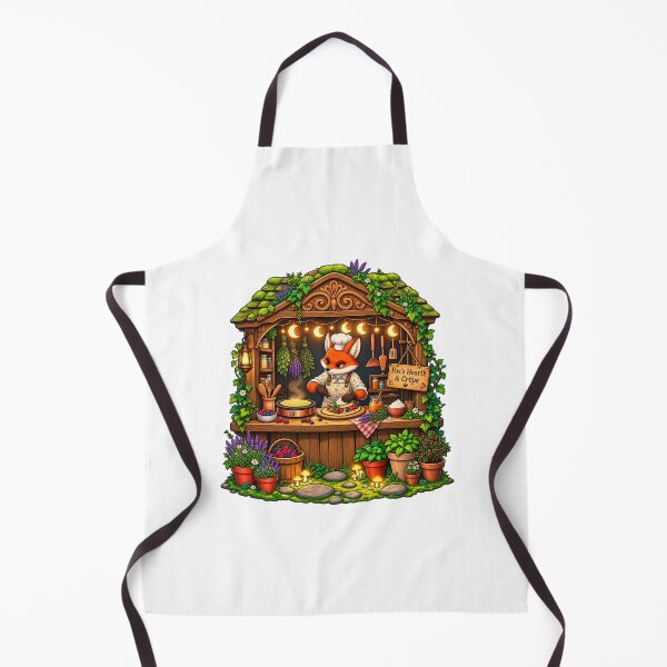 Item preview, Fox’s Hearth & Crêpe | Whimsical Woodland Crêperie designed and sold by MrDev.