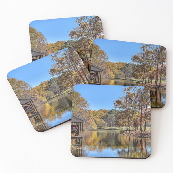 Item preview, Autumn at Lake Cypress Springs designed and sold by River Oak Media.