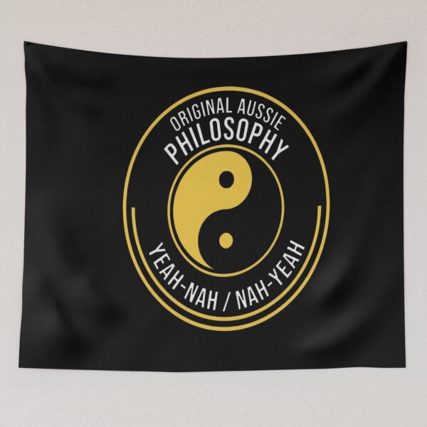 Item preview, Nah-Yeh, Yeh-Nah - Aussie Philosophy Logo designed and sold by fejesrussh.