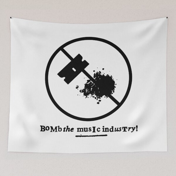 Item preview, Bomb The Music Industry designed and sold by Dorothy Jean.