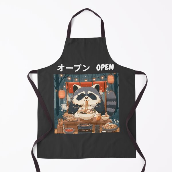 Item preview, Cute Izakaya Tanuki Japanese Ramen Stall designed and sold by Artmugic.