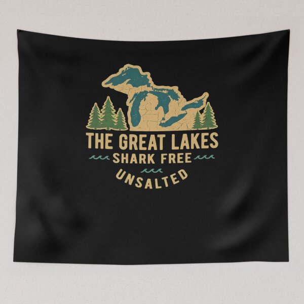 Item preview, The Great Lakes Shark Free Unsalted designed and sold by snowry.