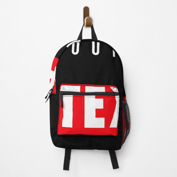 Item preview, Bold White Typography Inside Red Block Above Secondary designed and sold by UnitedColours.