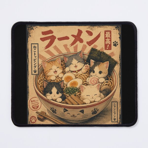 Item preview, vintage kitty ramen designed and sold by lakanarivas.