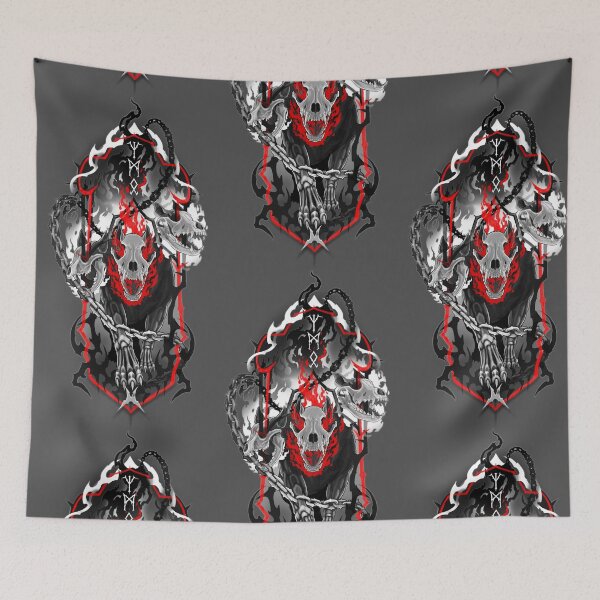 Item preview, Cerberus flames designed and sold by Paula Stirland.