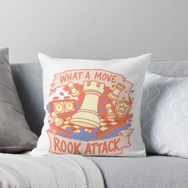 Item preview, Rook Attack Chess Player Strategy designed and sold by ExclusiveThink.