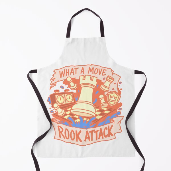 Item preview, Rook Attack Chess Player Strategy designed and sold by ExclusiveThink.