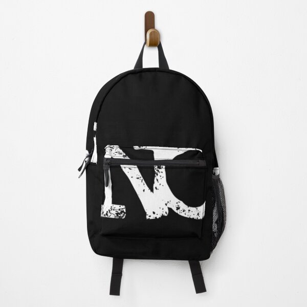 Item preview, White Distressed Block Lettering Centered On Dark designed and sold by UnitedColours.
