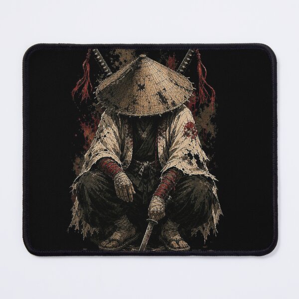 Item preview, Silent Ronin – Battle Worn Samurai Dark Aesthetic designed and sold by urbancanvas2.