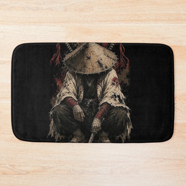 Item preview, Silent Ronin – Battle Worn Samurai Dark Aesthetic designed and sold by urbancanvas2.