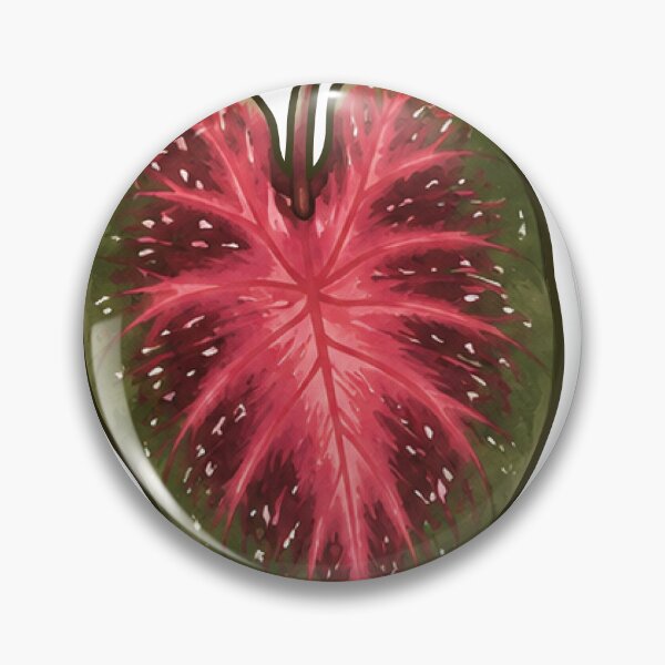 Item preview, Red Caladium Heart Leaf designed and sold by fawnette!.