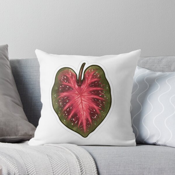 Item preview, Red Caladium Heart Leaf designed and sold by fawnette!.