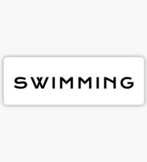 Schwimmen Sticker