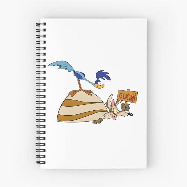 Item preview, Looney Tunes Road Runner Standing On Flattened Wile E Coyote designed and sold by sauruscreated.