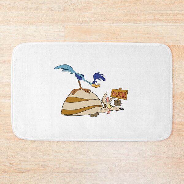 Item preview, Looney Tunes Road Runner Standing On Flattened Wile E Coyote designed and sold by sauruscreated.
