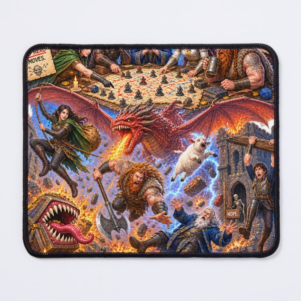 Item preview, The Plan Was Flawless: Roll for Chaos designed and sold by Spectrum House Designs.