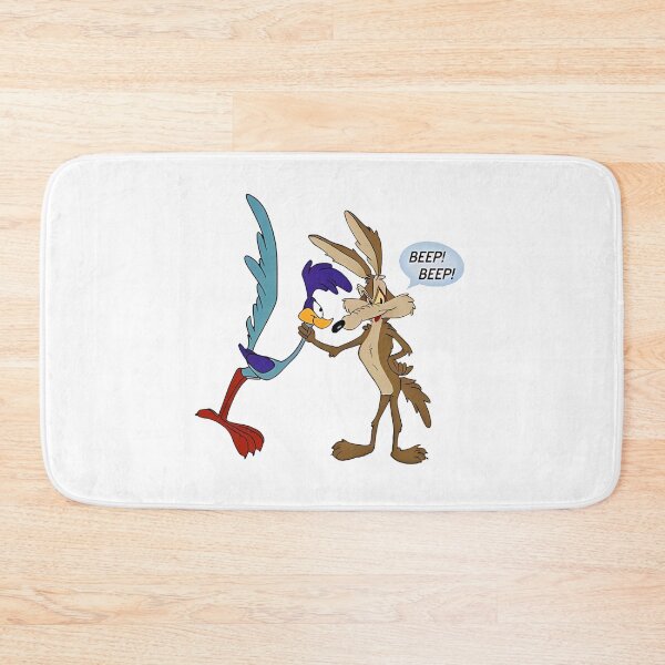 Item preview, Looney Tunes Wile E Coyote Saying Beep Beep To Road Runner designed and sold by sauruscreated.