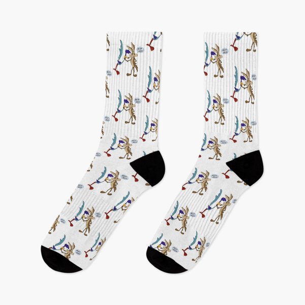 Item preview, Looney Tunes Wile E Coyote Saying Beep Beep To Road Runner designed and sold by sauruscreated.