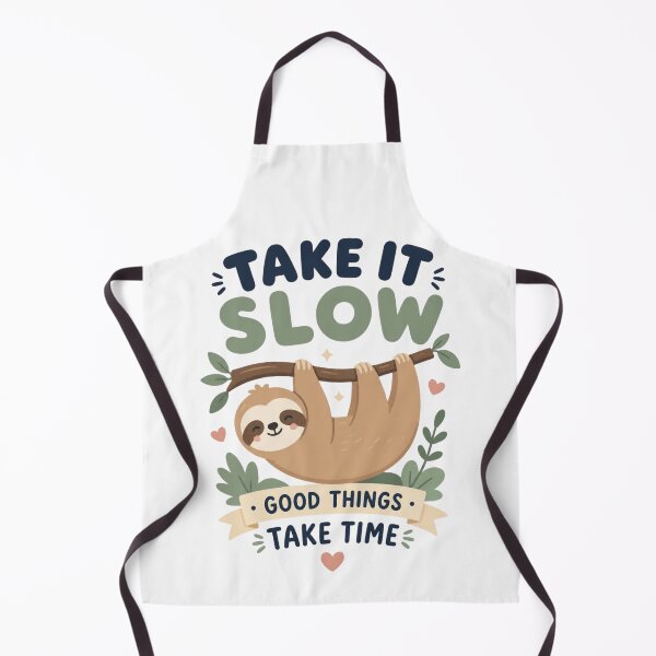 Item preview, Cute Sloth Positive Quote – Take It Slow designed and sold by MiaBellaGirl.