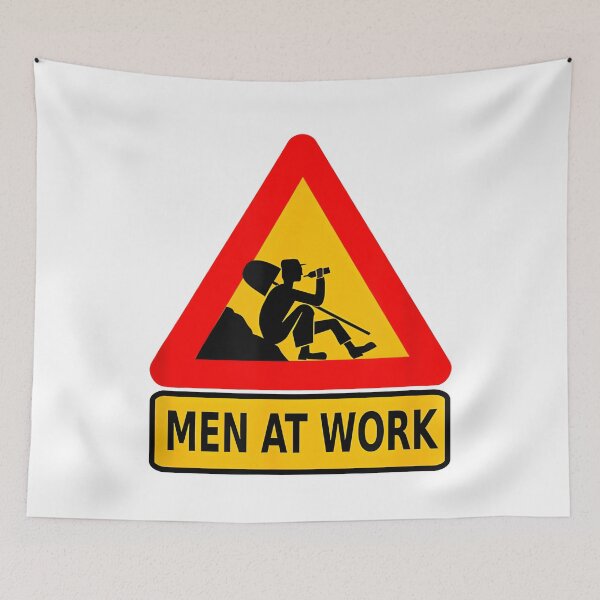 Item preview, Men at Work designed and sold by Dorothy Jean.